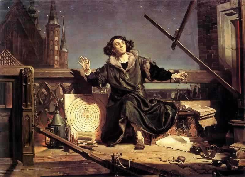 Jan Matejko Copernicus, in Conversation with God Germany oil painting art